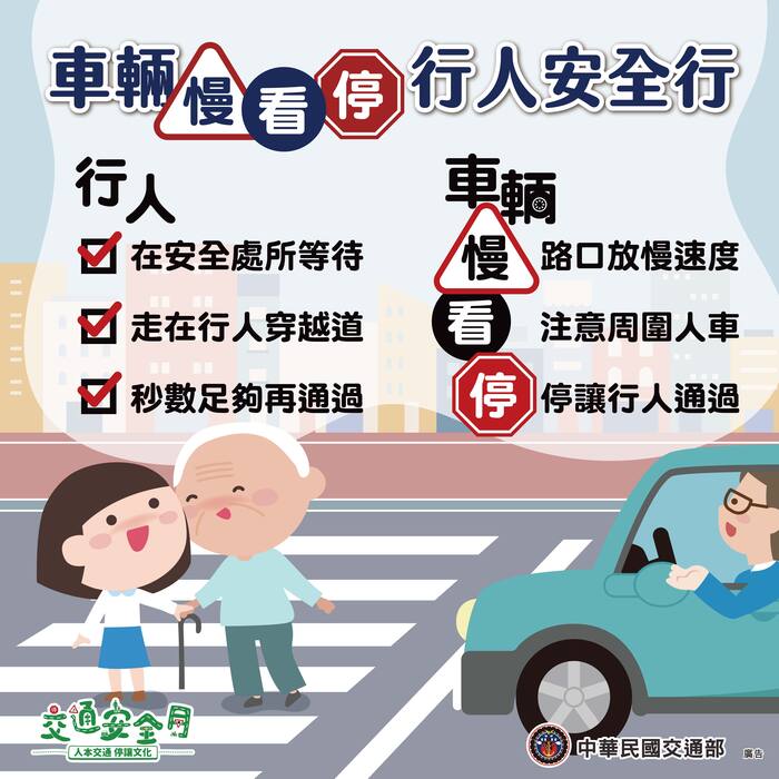 🚘交通安全月宣導圖片